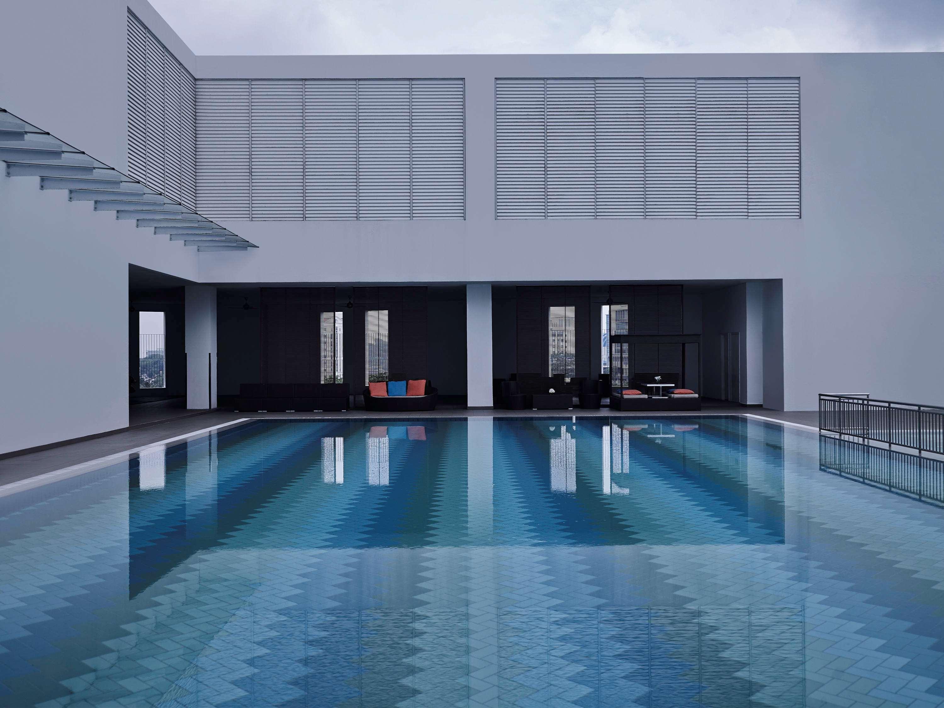 מלון Pullman קוצ'ינג מראה חיצוני תמונה The swimming pool